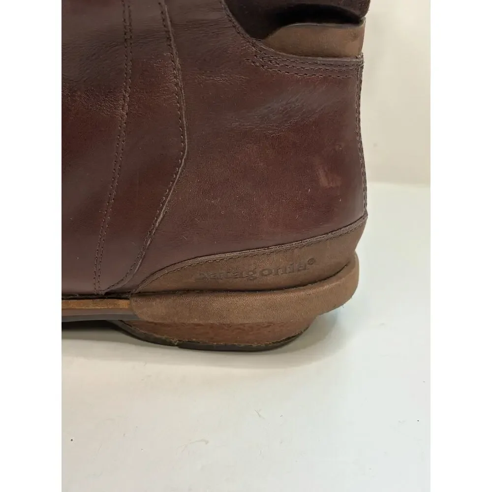 Patagonia Addie Slouch Ankle Boots Espresso Brown Womens 10